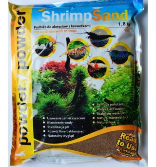 Aqua-art Shrimp Sand 4kg - czarne podłoże do krewetkarium