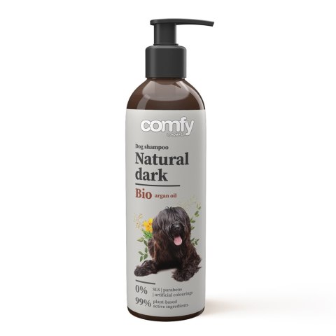 Comfy Natural Dark 250ml - naturalny szampon dla psów o ciemnej sierści