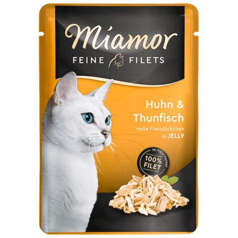 Miamor Filets Huhn & Thunfisch - polędwiczka z kury i tuńczyka w galarecie 100g