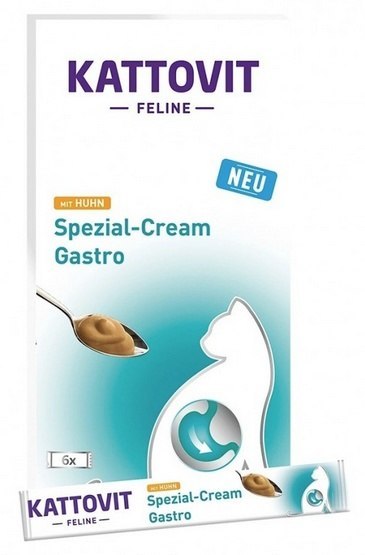 Kattovit Feline Pasta Gastro Cream 90g (6x15g)