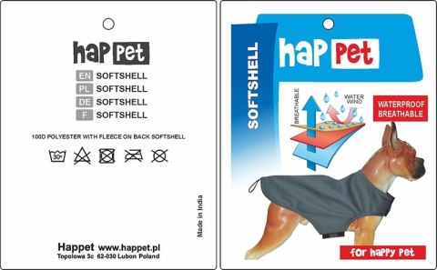 Softshell Happet 331A granat XS-30cm