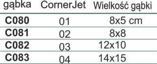 Wkład gąbka do filtra Corner Jet 01 Happet