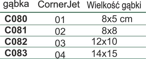 Wkład gąbka do filtra Corner Jet 03 Happet