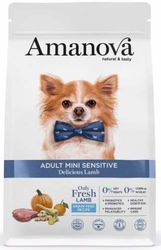 Amanova Adult Mini Sensitive Delicious Lamb 2kg