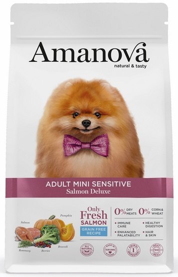 Amanova Adult Mini Sensitive Salmon Deluxe 2kg