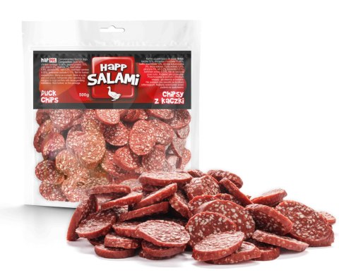 Chipsy z salami z kaczki 500g