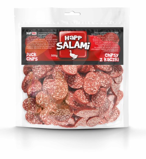 Chipsy z salami z kaczki 500g