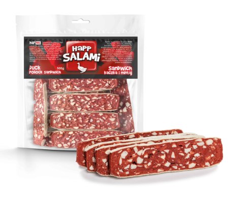 Salami sandwich z kaczką i mintajem 500g