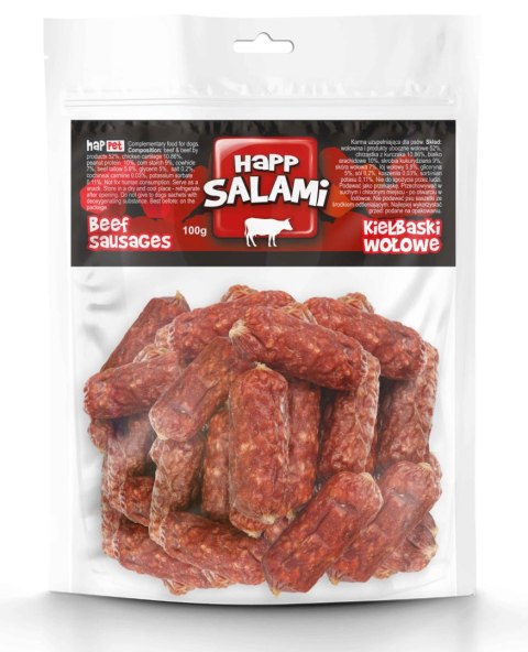 Salami wołowe kiełbaski 100g