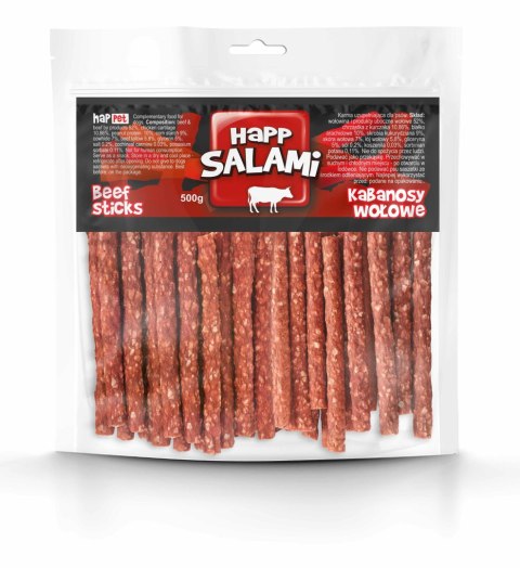 Salami wołowe pałeczki 500g