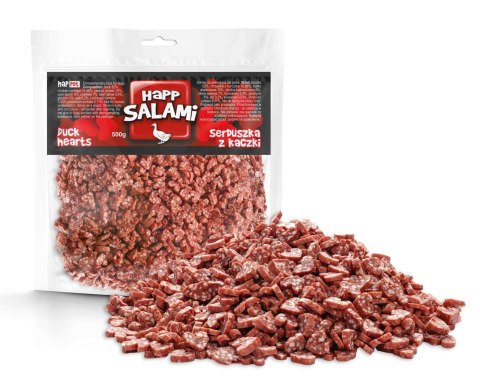 Salami z kaczki serduszka 500g