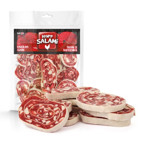 Sushi z salami z kurczakiem 100g