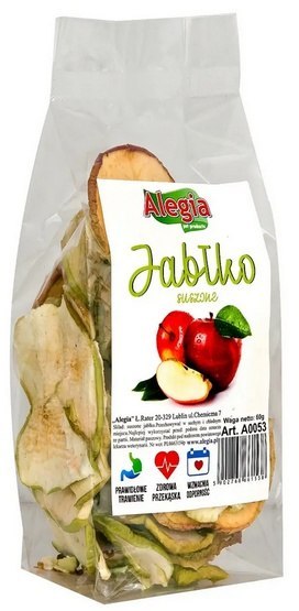 Alegia Jabłko suszone 60g