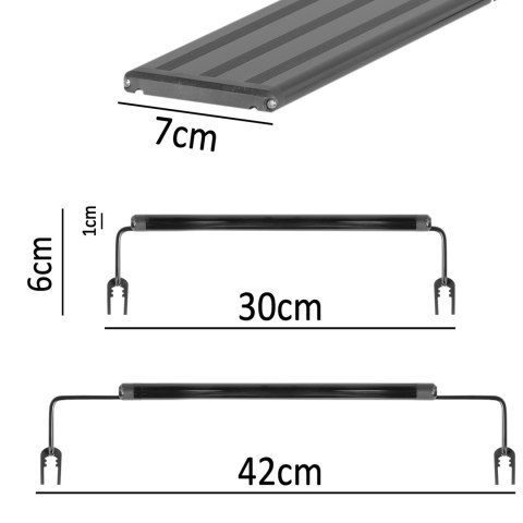 Terrario ReptoRay 10W - lampa LED do terrarium 45cm