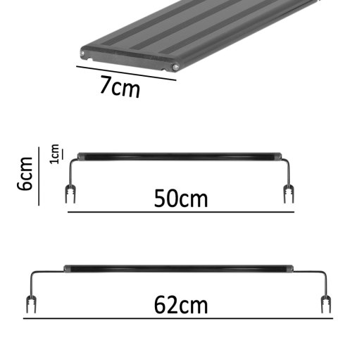 Terrario ReptoRay 15W - lampa LED do terrarium 60cm