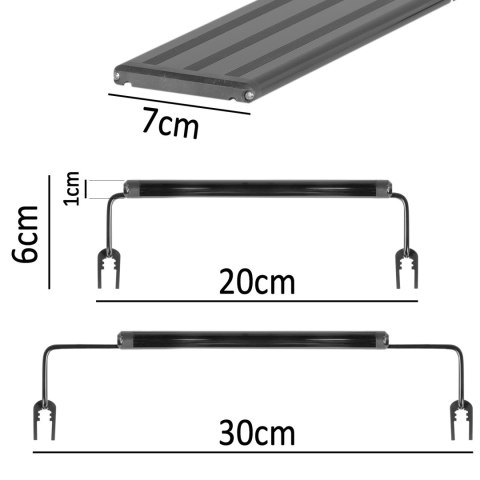 Terrario ReptoRay 8W - lampa LED do terrarium 30cm