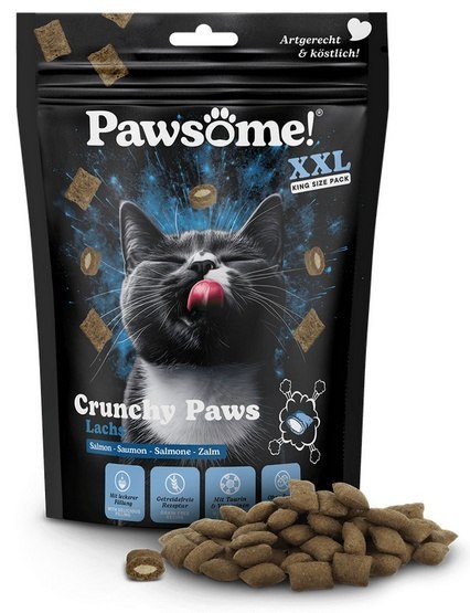 Pawsome Crunchy Paws Łosoś 150g Pawsome Crunchy Paws Łosoś 150g