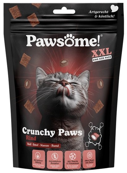 Pawsome Crunchy Paws Wołowina 150g Pawsome Crunchy Paws Wołowina 150g