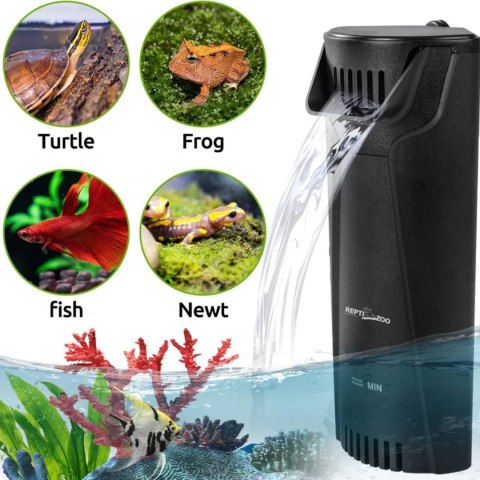 Repti-Zoo Reptile Aquatic Corner Filter - filtr wody dla żółwi i płazów 200l/h Repti-Zoo Reptile Aquatic Corner Filter - filtr wody dla żółwi i płazów 200l/h