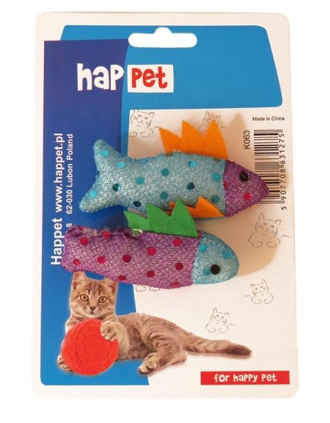 Zabawka zestaw rybki Happet K063 10cm 2 szt. Zabawka zestaw rybki Happet K063 10cm 2 szt.