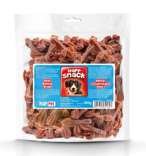 GM08 Dental szczoteczka beef 500g