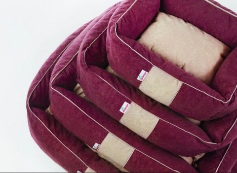 Diversa Legowisko Petti 3 bordo/beż Diversa Legowisko Petti 3 bordo/beż