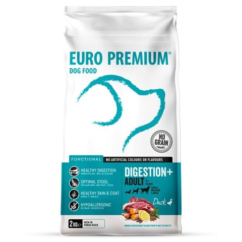 Euro Premium Adult Digestion - sucha karma dla psa z kaczką wspomagająca trawienie 2 kg Euro Premium Adult Digestion - sucha karma dla psa z kaczką wspomagająca trawienie 2 kg