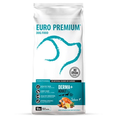 Euro Premium Small Adult Derma - sucha karma dla psów z łososiem hipoalergiczna 2 kg Euro Premium Small Adult Derma - sucha karma dla psów z łososiem hipoalergiczna 2 kg
