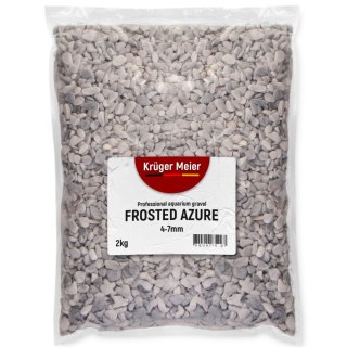 Kruger Meier Frosted Azure 4-7 mm - Żwirek akwarystyczny 2 kg