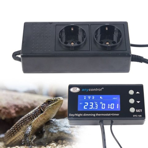 Ringder DTC-120 Dimming thermostat - termostat i programator czasowy Ringder DTC-120 Dimming thermostat - termostat i programator czasowy