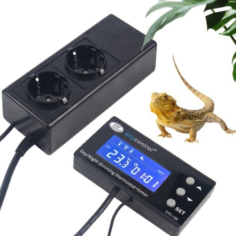 Ringder DTC-120 Dimming thermostat - termostat i programator czasowy Ringder DTC-120 Dimming thermostat - termostat i programator czasowy