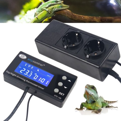 Ringder DTC-120 Dimming thermostat - termostat i programator czasowy Ringder DTC-120 Dimming thermostat - termostat i programator czasowy
