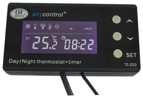 Ringder TC-220 Termostat z programatorem Ringder TC-220 Termostat z programatorem