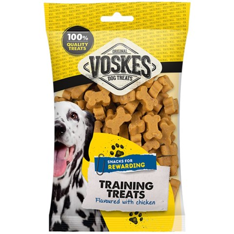 Voskes Training Treats Chicken - przysmaki treningowe dla psa kości kurczak 200g Voskes Training Treats Chicken - przysmaki treningowe dla psa kości kurczak 200g