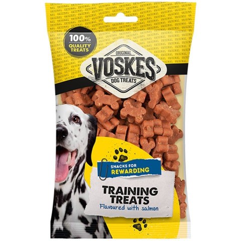 Voskes Training Treats Salmon - przysmaki treningowe dla psa łosoś 200g Voskes Training Treats Salmon - przysmaki treningowe dla psa łosoś 200g