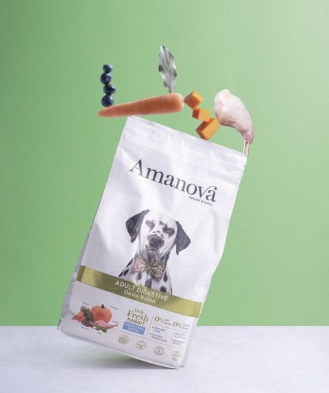 Amanova Dog Adult Digestive Divine Rabbit - królik 2kg Amanova Dog Adult Digestive Divine Rabbit - królik 2kg