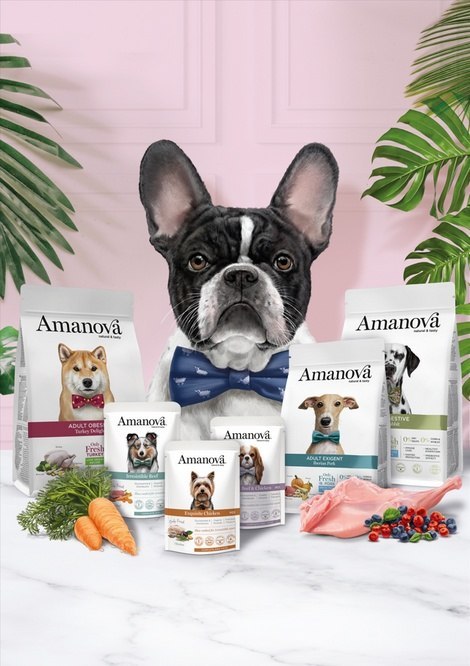 Amanova Dog Adult Mini Digestive Divine Rabbit - królik 800g Amanova Dog Adult Mini Digestive Divine Rabbit - królik 800g
