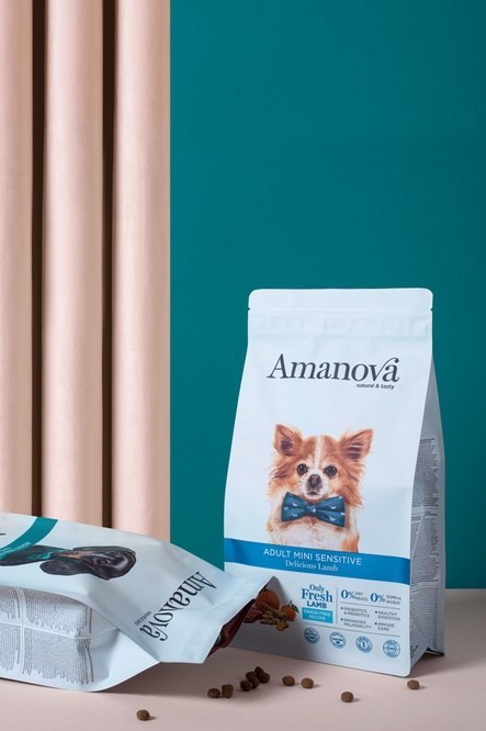 Amanova Dog Adult Mini Sensitive Delicious Lamb - jagnięcina 2kg Amanova Dog Adult Mini Sensitive Delicious Lamb - jagnięcina 2kg