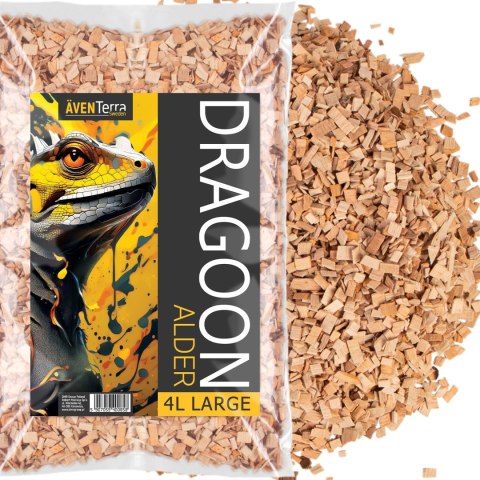 Aventerra Sweden DRAGOON Alder Large 4l - duże zrębki olchowe Aventerra Sweden DRAGOON Alder Large 4l - duże zrębki olchowe