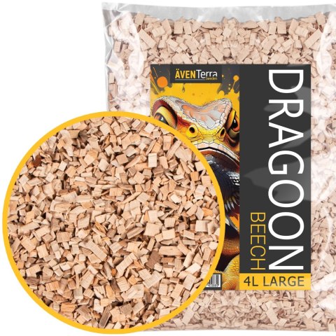 Aventerra Sweden DRAGOON Beech Large 4l - duże zrębki bukowe Aventerra Sweden DRAGOON Beech Large 4l - duże zrębki bukowe