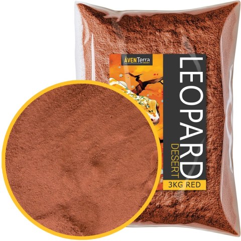 Aventerra Sweden LEOPARD Desert Red 3kg - glina do terrarium Aventerra Sweden LEOPARD Desert Red 3kg - glina do terrarium