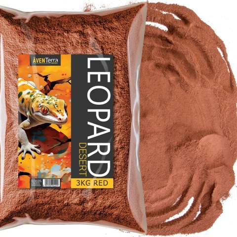 Aventerra Sweden LEOPARD Desert Red 3kg - glina do terrarium Aventerra Sweden LEOPARD Desert Red 3kg - glina do terrarium