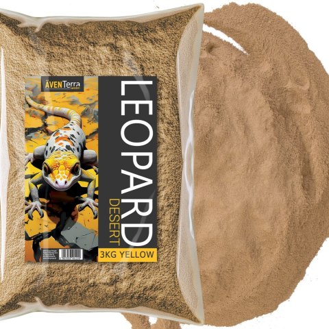 Aventerra Sweden LEOPARD Desert Yellow 3kg - glina do terrarium Aventerra Sweden LEOPARD Desert Yellow 3kg - glina do terrarium