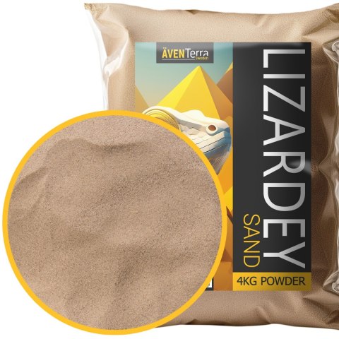 Aventerra Sweden LIZARDEY Sand 4kg - piasek dla gadów Aventerra Sweden LIZARDEY Sand 4kg - piasek dla gadów