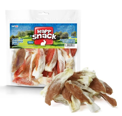 GP85 Uszy królicze z królikiem 500g GP85 Uszy królicze z królikiem 500g
