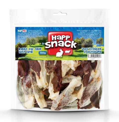 GP86 Uszy królicze z jagnięciną 500g GP86 Uszy królicze z jagnięciną 500g