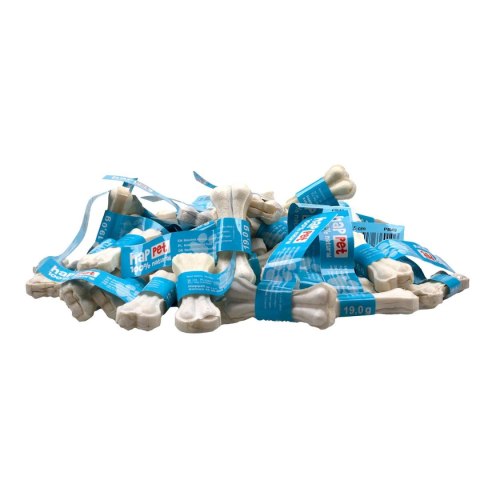 Kość prasowana biała 12,5cm 30 szt. Happet Kość prasowana biała 12,5cm 30 szt. Happet
