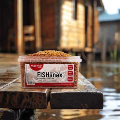 Kruger Meier FISHsnax Gammarus 3000ml - pokarm dla ryb Kruger Meier FISHsnax Gammarus 3000ml - pokarm dla ryb