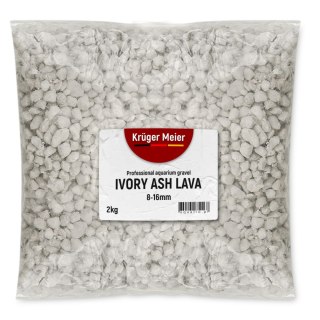 Kruger Meier Ivory Ash Lava 8-16 mm - Żwirek do akwarium 2kg