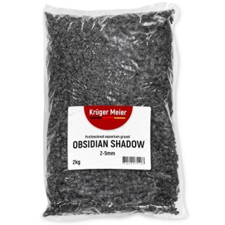 Kruger Meier Obsidian Shadow 2-5 mm - Żwirek akwarystyczny 2 kg